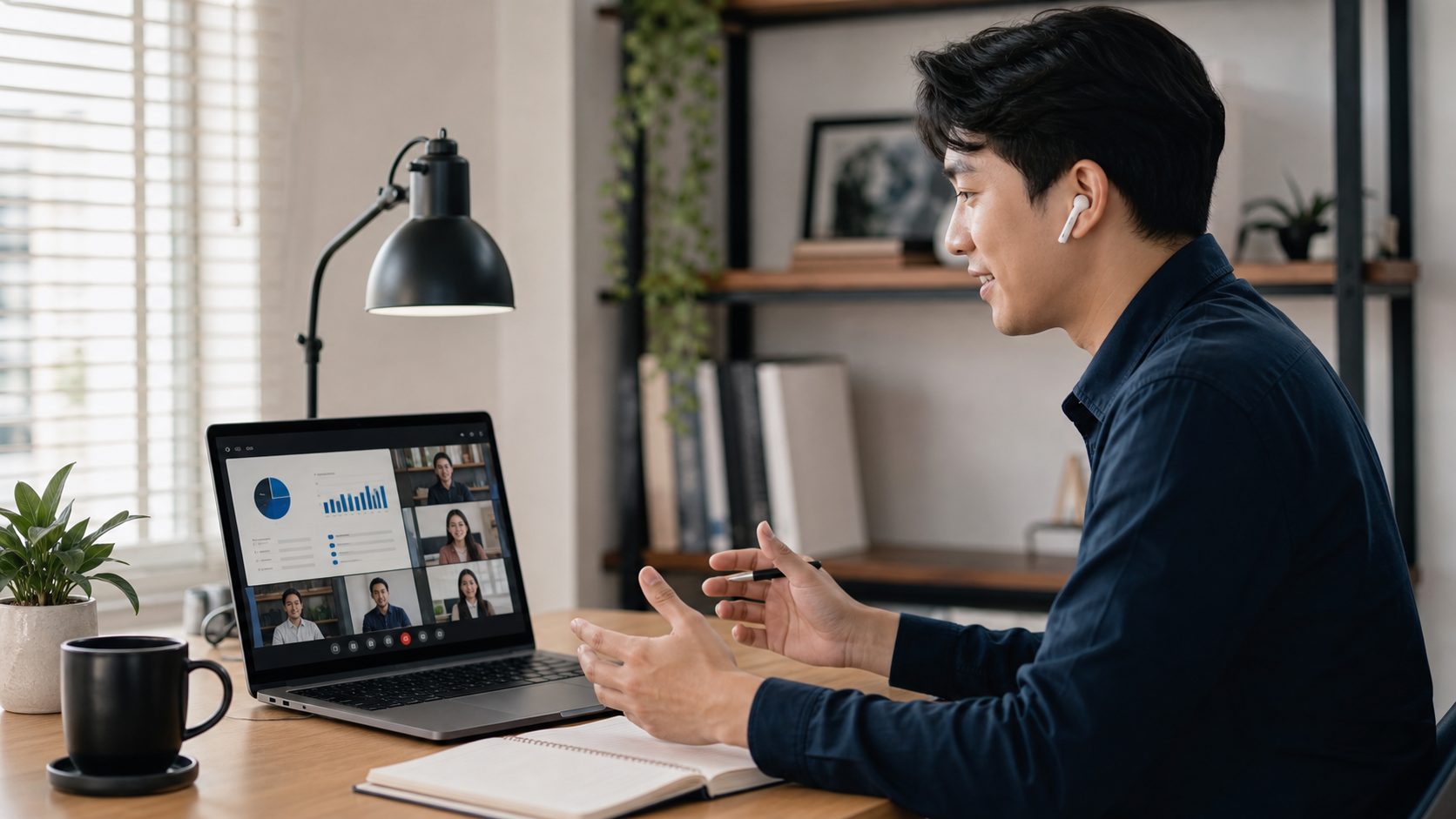 Online webinar and remote market activation session